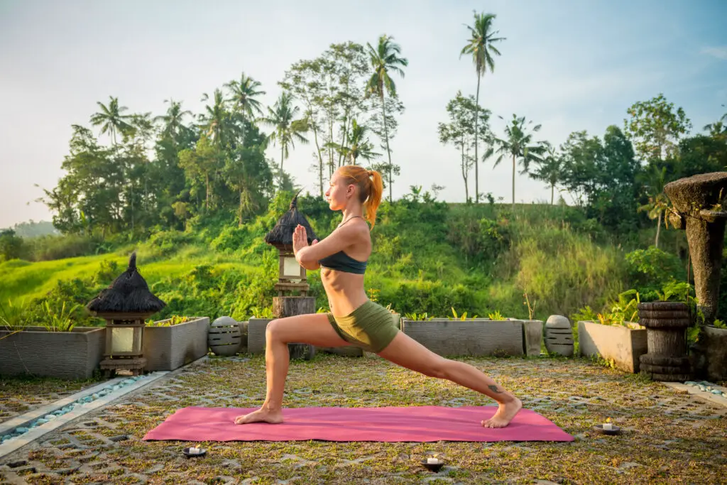 Costa Rica Yoga Retreat and young-woman-yoga-stretching